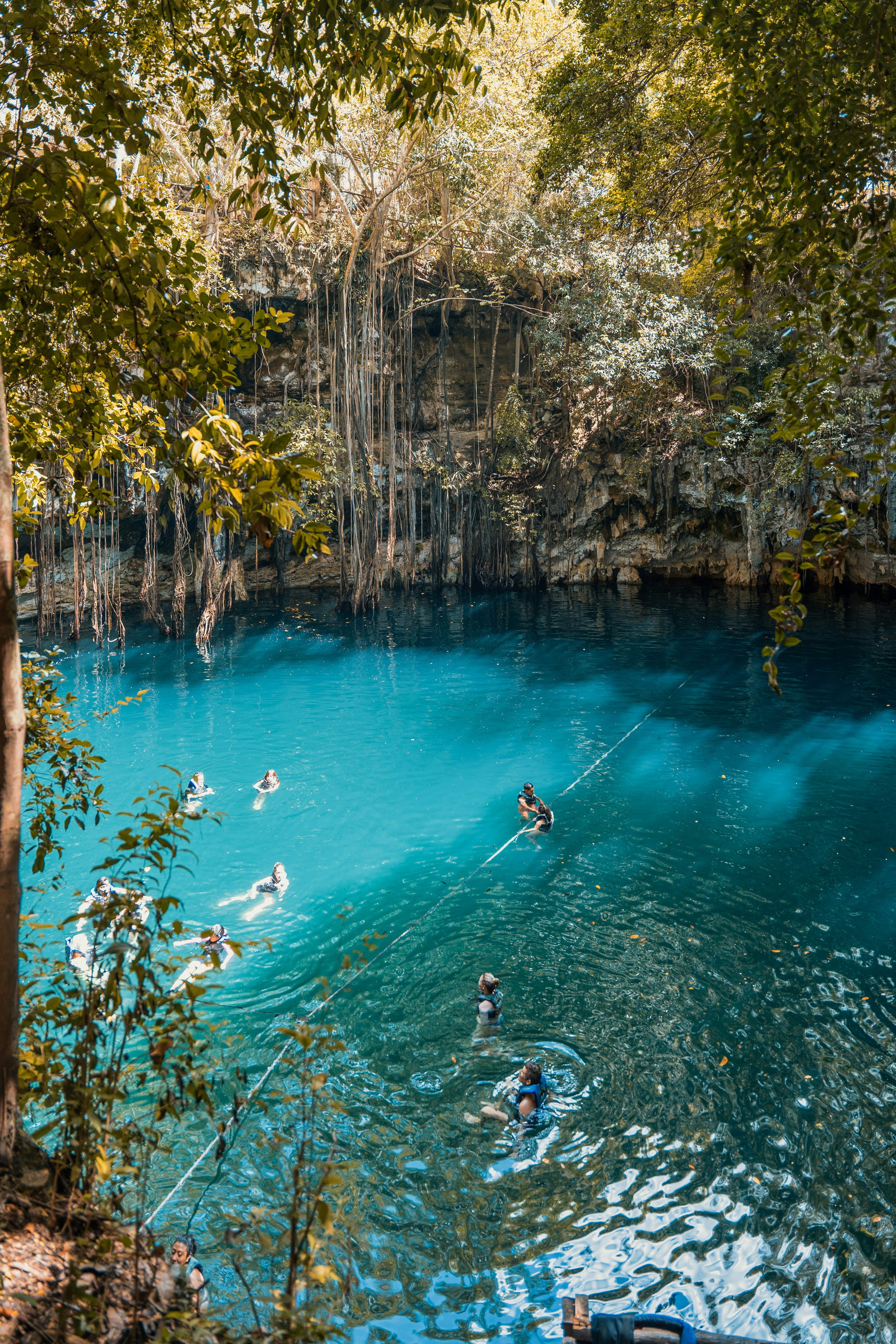 Cenote Cliff Jump